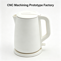 Fabricant OEM de prototypes d'ensembles de boîtiers de bouilloires électriques en plastique CNC sur mesure en Chine pour la conception et le développement de produits