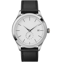 Jam Tangan Quartz Pergelangan Tangan Kulit Kronograf Oem Keluaran Baru Mewah