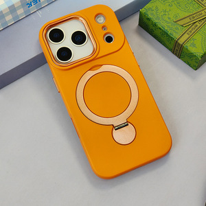เคสโทรศัพท์มือถือแบบแม่เหล็กหมุนได้ 360 องศา รุ่น Fashion 360 พร้อมขาตั้งวงแหวน ป้องกันการกระแทก สำหรับ iPhone 17 16 15 14 Pro Max - Product Image 2