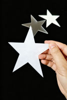 Placa Difusora Reflectante Acrílica Blanca Lechosa en Forma de Estrella de 2 mm de Grosor, Corte Personalizado, para Lámpara Decorativa LED
