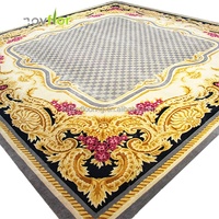 Tapis tufté à la main en soie d'art moderne et tapis pour la maison élégant tapis fait main avec logo personnalisé
