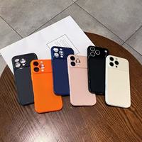 Coques de téléphone BAILI Factory en TPU souple anti-chute, couleur unie, transformables instantanément en IP 17 PRO MAX, grande fenêtre, protection lisse