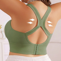 Soutien-gorge de sport sans couture respirant et confortable pour femme, grande taille, dos nageur, idéal pour le quotidien – Vente en gros usine