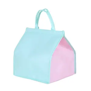 Non-woven Thermal Bag Food Delivery Insulated Thermal Plastic Bag Thermal Insulated Lunch Bag