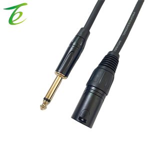 6,5mm <span class=keywords><strong>2</strong></span>-adriges Cabrio-XLR-Mikrofon kabel mit 6,35mm Paar XLR-Mischpult-Leistungsverstärker-Audio kabel - Product Image 4