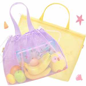 Toys <b>Kids</b> Beach <b>Bag</b> Tote with <b>Drawstring</b> - Product Image 3