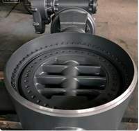 Schmetterlingsventil SS304 SS316 CF8M Dreifach Versetzter Metallsitz für Hochtemperatur-Dampfleitungen