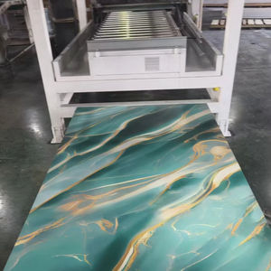 3mm Panel De Pared De Mármol Para Interiores De PVC Con <span class=keywords><strong>Pelicula</strong></span> UV Impermeable De China - Product Image 2