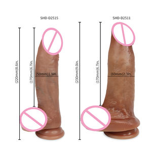 Frauen/Männer Silikon weiblich Big Sex Dildo Maschine Mini <span class=keywords><strong>Massage</strong></span> Pistole Dildos Box Soft Feature Mold Dildo - Product Image 4