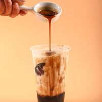1.2l Hoogwaardige Fabriek Verkoopt Direct Groothandel Bubble Tea Ingrediënten Zure Bosbessen Smaak Concentraat Fruit Siroop Vruchtensap