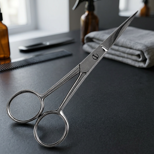 ASAP Customizable Satin <b>Nail</b> <b>Scissors</b> Curved Stainless Steel Sharp Curved Simple Design Non-Foldable Beauty Manicure <b>Scissors</b> - Product Image 4