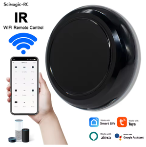 Tuya WiFi Smart <strong>IR</strong> <strong>Remote</strong> Controller Smart Home Infrared Universal <strong>Remote</strong> Blaster One for All <strong>Control</strong> AC TV DVD CD AUD SAT - Product Image 2