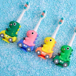 Cepillo de dientes de cerdas de nailon suave sin BPA para niños de 1 a 7 años Home Hotel Perfect Birthday Party Favor al por mayor - Product Image 2