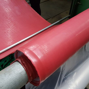 Siêu sức mạnh Màu Đỏ tinh khiết cao su tự nhiên tấm cho ngành công nghiệp KHAI THÁC MỎ - Product Image 5