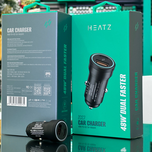 อะแดปเตอร์ชาร์จโทรศัพท์ในรถยนต์ LISEN 48W USB C ช่องเสียบที่จุดบุหรี่ USBC Type C 12v สำหรับ iPhone 16E 16 15 14 13 12 สำหรับ Samsung, <span class=keywords><strong>Apple</strong></span> - Product Image 1