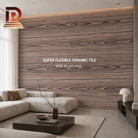 Panel Dinding Eksterior MCM Veneer Batu Lunak Panel Dinding Batu Fleksibel Lembaran Batu Tanah Liat Modifikasi Ringan untuk Dekorasi