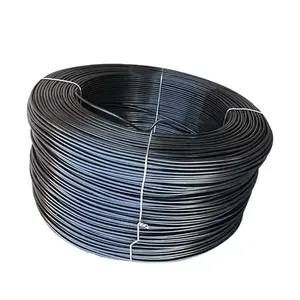 Fabricante de China 1018 1015 1070 Máquina de alambre de acero al carbono Materia prima Alambre de hierro de bobina recocido negro