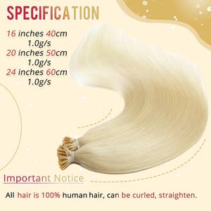 Extensions de cheveux humains vierges non traités de qualité supérieure KSWIGS, 100 % naturels, pointes soyeuses et épaisses, cheveux de haute qualité pour salon. - Product Image 2
