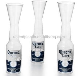 Vaso Clásico para Cerveza con Tapa y Pajita para Fiestas, Logotipo Personalizado, Plástico PS - Product Image 2
