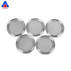 Disco de filtro de fibra de acero inoxidable 316 sinterizado multicapa personalizado, filtro de metal sinterizado poroso para filtración de líquidos - Product Image 3