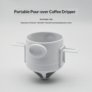 Filtre à café télescopique double couche anti-goutte en acier inoxydable 304 Little Angel pour extérieur et entonnoir - Product Image 6