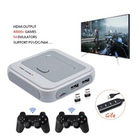 Console de jeu INNO Super Console X Pro 4K TV, manette sans fil 2,4 GHz, WiFi intégré, prise EU/US, plus de 50 000 jeux, 256 Go, 64 bits