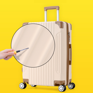 Valise professionnelle, 12 pièces, couverture pour bagages, maquillage, chariot - Product Image 3