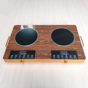 Horno Eléctrico de Doble Quemador Silver Crest con Cubierta Dorada, Olla Caliente Portátil para el Hogar, Acero Inoxidable - Product Image 4