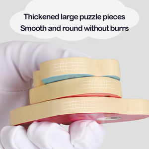 2023 Großhandel 3D Tierform <span class=keywords><strong>Puzzle</strong></span> Spielzeug Frühe Bildung Holz <span class=keywords><strong>Magic</strong></span> Cubes für Kinder im Alter von 2 bis 4 Jahren - Product Image 6