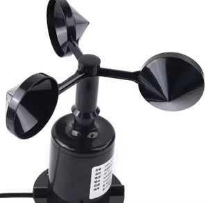 Hoch empfindlicher Impuls 4-20mA 0-5V RS485 Wetters tation Analoger Modbus Drei-Tassen-Windgeschwindigkeits-<span class=keywords><strong>Anemometer</strong></span> zur Messung von Wind geschwindigkeiten - Product Image 2