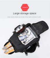 Vente chaude Sac De Sport Grand Multifonctionnel Étanche Oxford Sport Sac À Dos Voyage Gym Sac Polochon Avec Compartiment À Chaussures