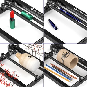 Sloufun-Rodillo rotativo giratorio de eje Y para grabado de objetos cilíndricos, Kit de máquinas de grabado láser, 6-150mm - Product Image 3