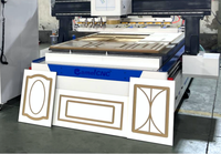 Mesin Router CNC 1325 1530 2030 3.2KW Spindle Berpendingin Air Motor Stepper Meja Profil Aluminium untuk Pembuatan Furnitur