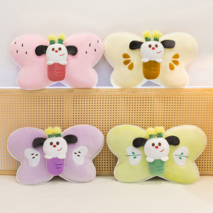 Super <b>Soft</b> Cute Embroidered Cartoon Plush Doll Pillow Plush Animal Cushion Butterfly Decor Bed <b>Stuffed</b> Animal <b>Toys</b> Wholesale - Product Image 1