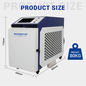 Machine de soudage au laser à fibre portative de haute qualité 1500W BWT 4-en-1 pour le soudage, la découpe et le nettoyage des métaux - Product Image 3