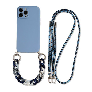 Cho Iphone 15 Pro Max Trường Hợp Với Crossbody Dây Đeo <span class=keywords><strong>Iphones</strong></span> 15 Cộng Với 14 Pro 13 Mini 12 11 XR 7 8 Điện Thoại Di Động Chuỗi Vòng Đeo Tay Bìa - Product Image 5