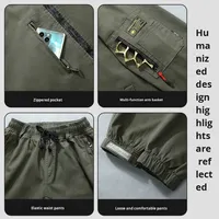 Combinaison de travail pour ingénieurs, printemps-automne, résistante à la saleté, en coton de haute qualité, camouflage, extensible, pour hommes, OEM personnalisé