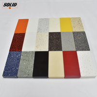 Plaques de surface solide Corians Duponts LLG, fabricants, 100% acrylique pur, pierre artificielle, grandes dalles