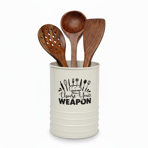 Beautiful Rustic Metal <b>Cutlery</b> Holder With Glossy Polish Ideal For Modern Homes And Upscale Kitchen Interior Decoration Themes - Product Image 1