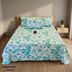 Juego de Ropa de Cama con Estampado de Descarga Súper Ventas, Juego de Sábanas de Algodón, Fundas de Almohada, Ropa de Cama para el Hogar y Hoteles - Product Image 2