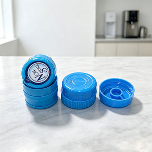 Tapas a Presión de 55mm para Garrafas de Agua de 5 Galones, PE, Fabricadas en China, Venta al por Mayor, Antiderrames, Antipolvo, para Recarga de Agua Potable de Alta Calidad - Product Image 1