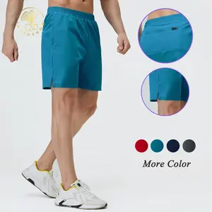 Benutzer definierte Plus Size Herren gedruckt Casual Gym Training Nylon Laufen Athletic Summer Sweat Workout Sport Jogger Shorts Street Wear