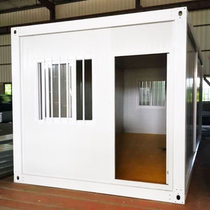 Casa Contenedor Prefabricada, Panel Sándwich Rectangular, Fácil Instalación, Uso en Oficinas de Construcción - Product Image 1