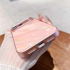 Coque de téléphone Happy <span class=keywords><strong>Smiley</strong></span> Face pour <span class=keywords><strong>iPhone</strong></span> 17 Pro Max, nouvelle coque de protection intégrale unisexe anti-chute en verre trempé - Product Image 6