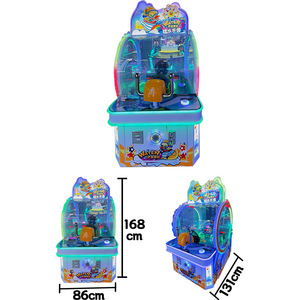 Nouveau Double Parc Enfants Eau Tir Canard Coin Machine De Jeu Arcade Divertissement Équipement D'amusement - Product Image 4