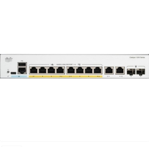 Ca-tal-ys-t 1200 chuyển đổi nối tiếp 8x10/100/1000 PoE + cổng 67W Ngân Sách điện 2X Gigabit đồng/SFP rack-mountable C1200-8P-E-2G - Product Image 3