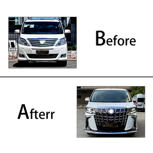 Anh20คุณภาพสูงสำหรับโตโยต้า Alphard <span class=keywords><strong>Vellfire</strong></span> 2008-2014อัพเกรดเป็น2018 2020 Anh30 35ชุดบอดี้ - Product Image 2