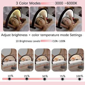 55CM <span class=keywords><strong>ongles</strong></span> chauds demi-mois LED <span class=keywords><strong>lampe</strong></span> <span class=keywords><strong>UV</strong></span> diamant <span class=keywords><strong>ongles</strong></span> Table lumière bureau anneau <span class=keywords><strong>lampe</strong></span> Salon manucure outils - Product Image 4