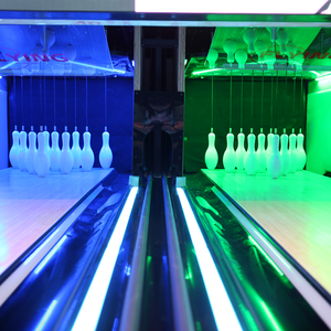 Latest Themed Indoor Sports and Entertainment <strong>Bowling</strong> Machine Cricket <strong>Bowling</strong> Complet 10 Pistes - Product Image 1