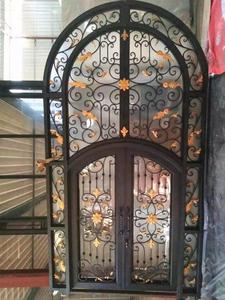 Venta caliente de la puerta de la <span class=keywords><strong>casa</strong></span> parrilla diseños valla de hierro puerta diseños - Product Image 5